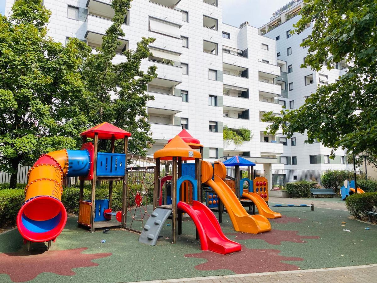 Appartamento Sulla Metro 3 Gialla Maciachini 米兰 外观 照片